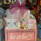 Gift basket for new born baby